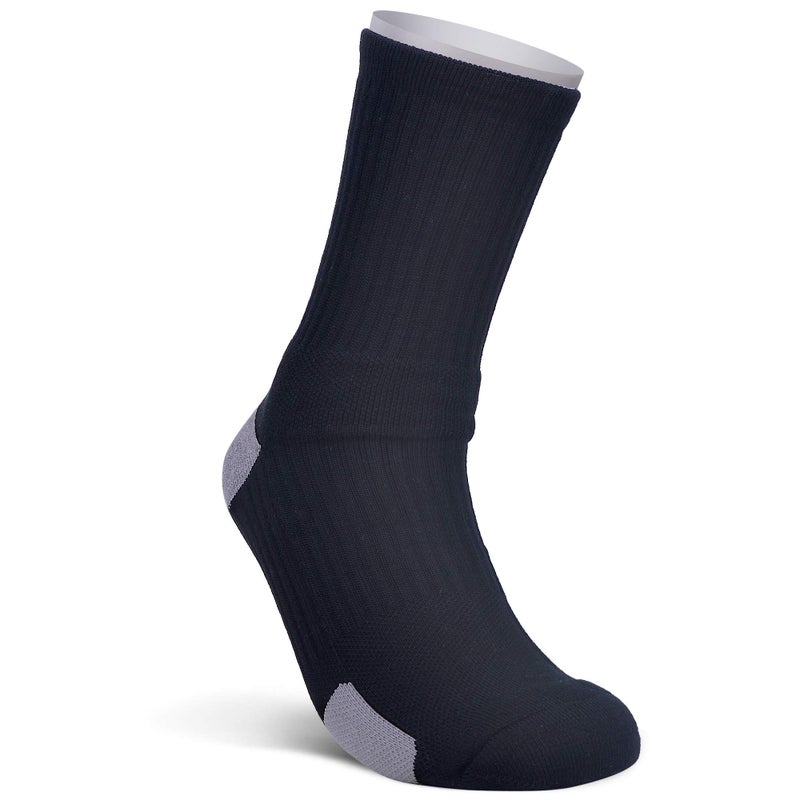 JHM mens Thick Protective Sport Cushion Basketball Compression Athletic Socks, 5 Pairs Color#5, 6-13 - Image 4